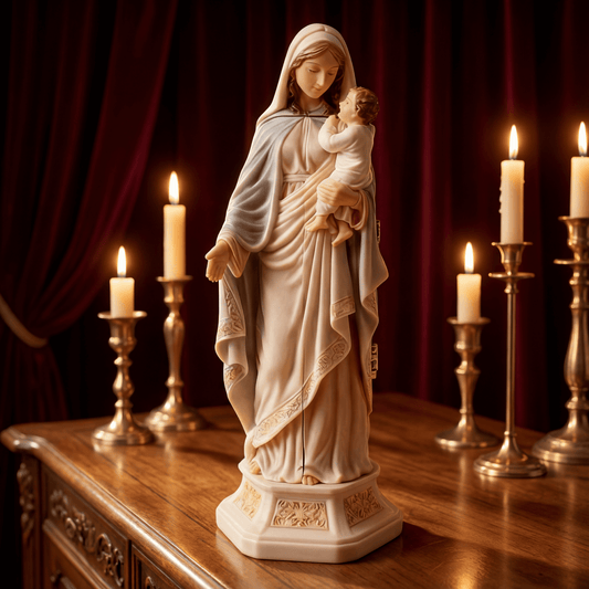 Experience the Miracle of the Holy Night — Nativity Triptych Sculpture