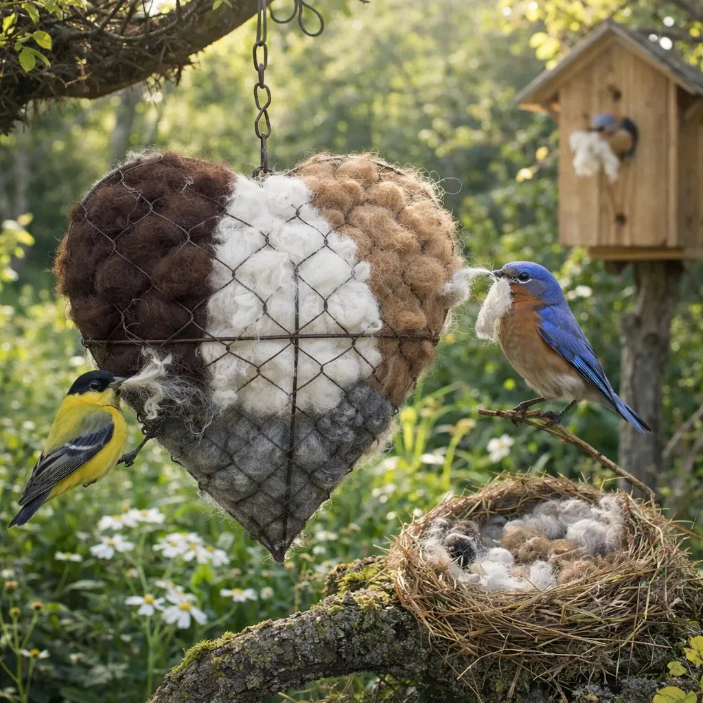 Soulora™ Fiber Bird Nesting Heart-HEATWOLF