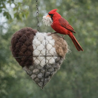 Fiber Bird Nesting Heart-HEATWOLF