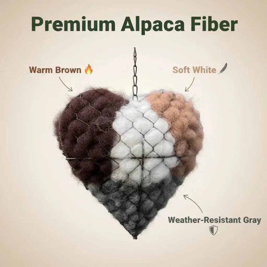 Soulora™ Fiber Bird Nesting Heart-HEATWOLF