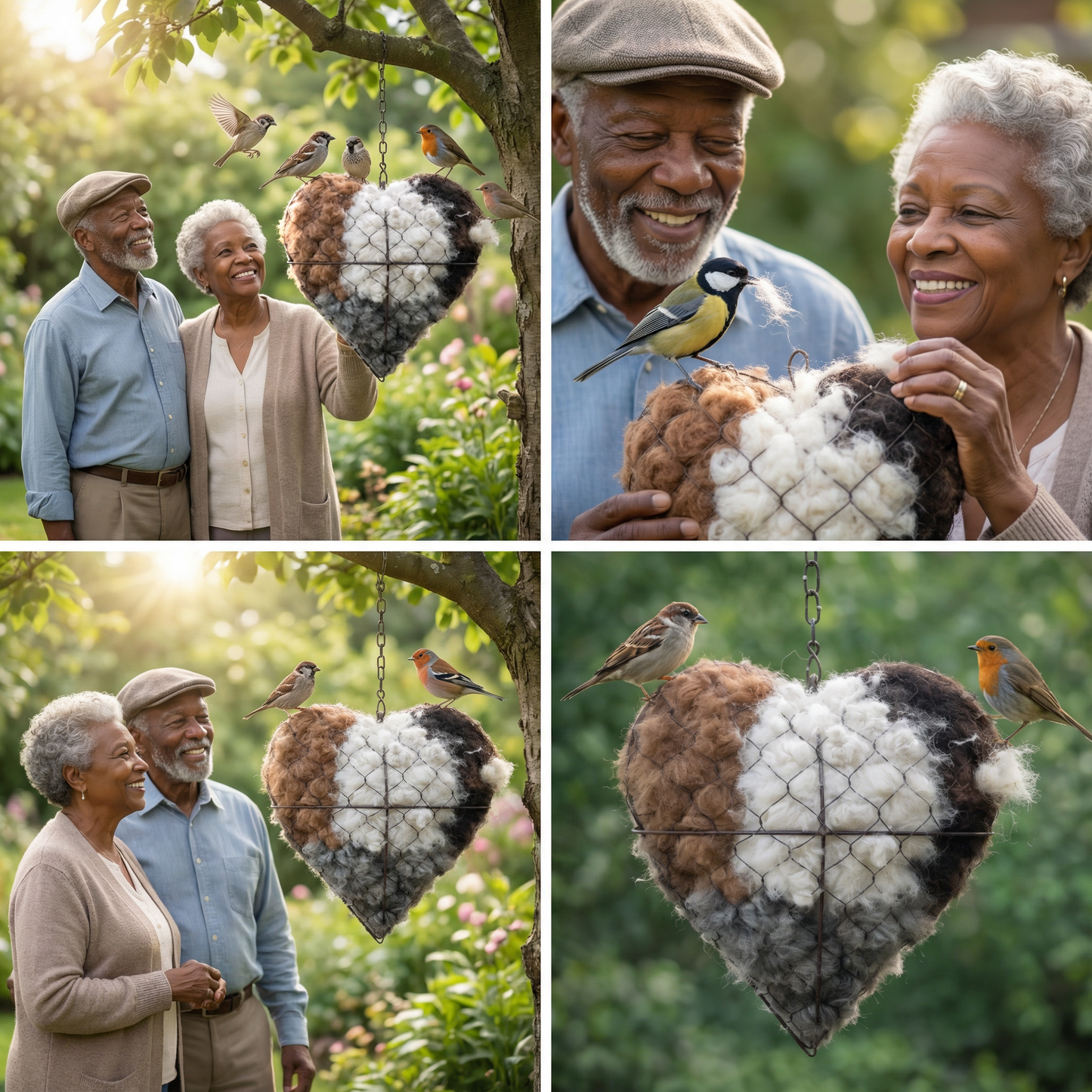 Soulora™ Fiber Bird Nesting Heart-HEATWOLF