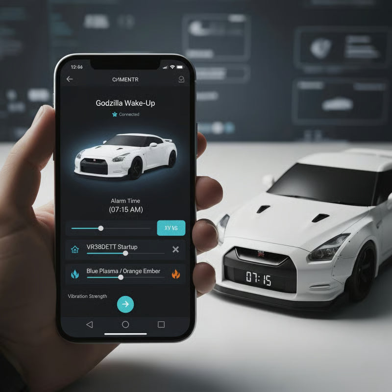 Speedster Alarm-GTR — Ignite Your Mornings